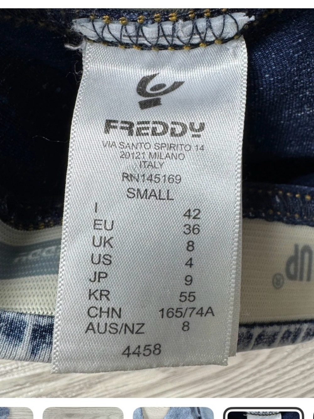 Freddy Women’s Slim Straight Jeans - Picture 8 of 9